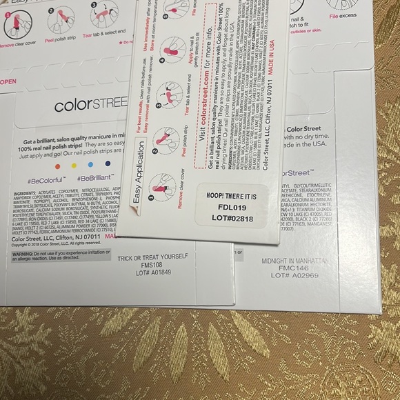 2new never opened sets of Color Street nail polish strips - Picture 4 of 4